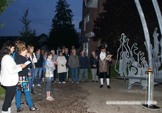 Opening kunstwerk Steenwijk- West