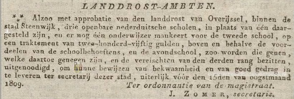 Krantenartikel