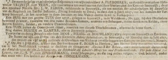 Krantenartikel