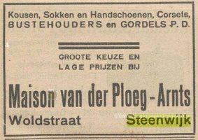 19341214 Adv. Maison van der Ploeg Arnts Woldstraa