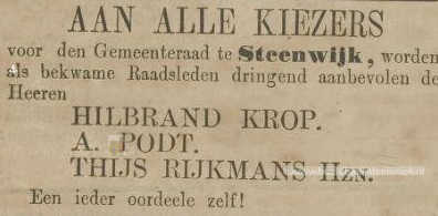 Krantenartikel